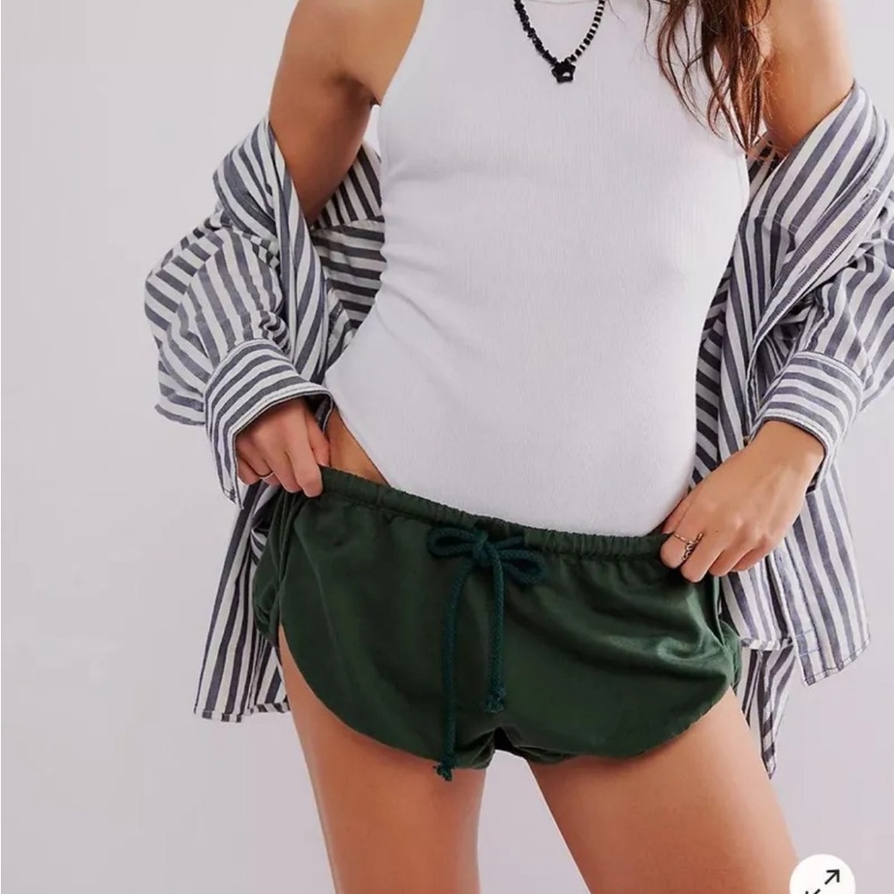 pink free people shorts